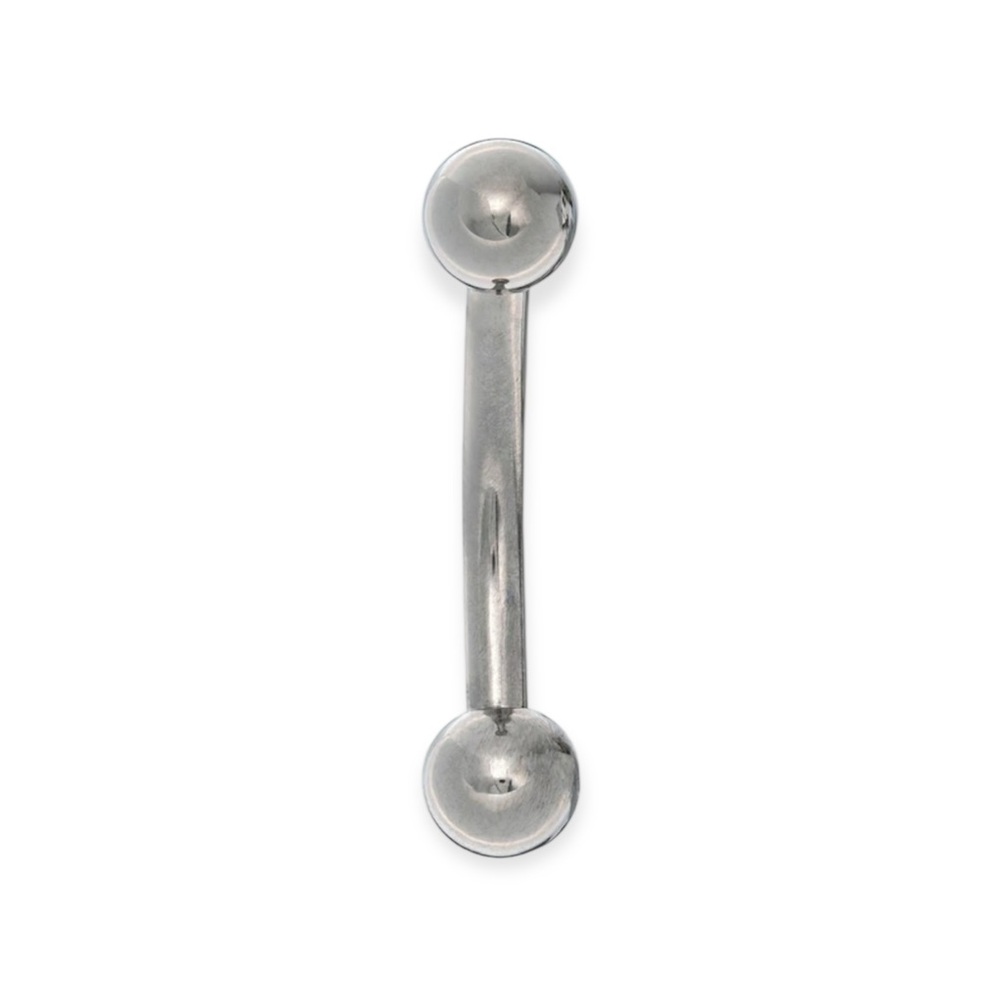 new Claire’s 𖦹 16G Surgical Steel 3 in 1 Belly Bar Set 𖦹 Pink White Stripe 𖦹